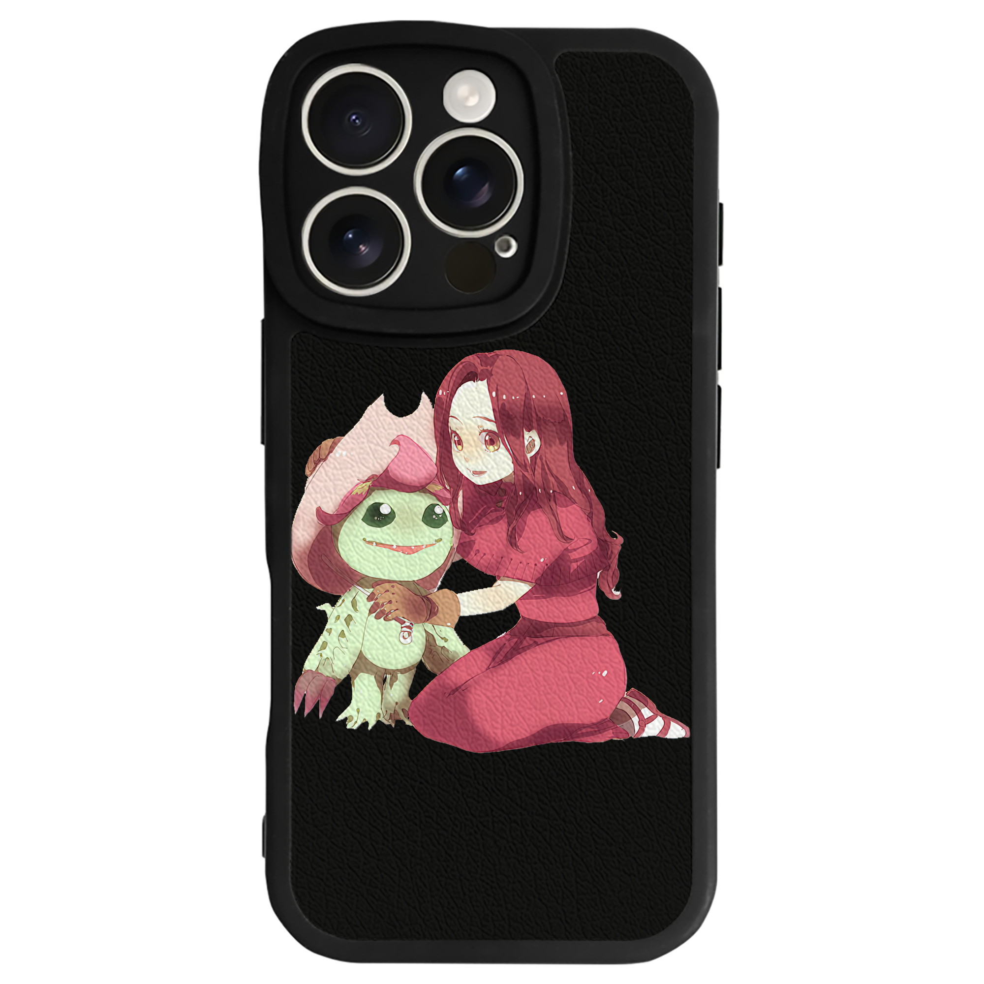 （画像用） Digimon デジタルモンスター/デジモン 【iPhone 16シリーズ対応】シリコンスマホケース（レザー調） 材質：シリコン